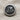 I Love Beer Cap Ring, oxidized silver, top-down view on fabric