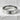 Do Kanji Ring, oxidized silver, front view on stone surface