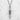 Close-up of the polished sterling silver bamboo pendant resting flat on a textured white stone surface.