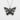 Close-up of handcrafted silver origami butterfly pendant highlighting the crisp angular fold lines and central spine