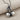 Close-up of the textured 925 sterling silver cherry pendant showing intricate oxidized leaf vein details.