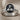 Cherry Signet Ring, oxidized silver, front view on linen