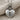 Heart Padlock Pendant, oxidized silver, product view on linen fabric