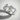 Diagonal Gemstone Wedding Ring, polished, angled product photo