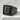 Dream kanji signet ring, black rhodium plated, studio angled view
