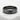 Kokoro Kanji Ring, black rhodium plated finish on stone display