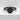 King Kanji Ring, black rhodium, front view on stone background