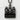 Three Wise Monkeys Pendant in black rhodium, front view