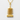 Close-up of the five-story Kyoto pagoda pendant highlighting intricate architectural details in 14K gold vermeil