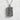 Vending Machine Pendant, oxidized silver finish, front view