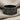 Urartu Warrior Frieze Ring, black rhodium, product photo on linen
