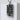Guan Yu Pendant, oxidized silver, front product photo on textured surface