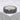 Tree Bark Band Ring, oxidized silver, angled side view on stone