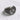 1st Cavalry Veteran Ring, oxidized silver, side angle showing shoulder relief