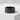 Chess Band Ring, black rhodium plated, studio product view