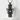 Butterfly Urn Pendant, black rhodium, front view on pedestal