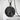 Close-up of the oxidized silver Tree of Life urn pendant highlighting detailed roots and chain texture.