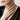 Model wearing the elegant trinity knot ring on her hand showing the intricate celtic interlace and comfortable fit