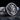 Hecate Goddess Ring, close-up view of coin relief on textured slate