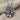 Birth Flower Bouquet Medallion Pendant, oxidized silver product photo