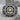 Navigator Helm Compass Ring, two-tone finish, front view on stone