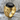 Drill Sergeant Onyx Signet Ring, gold vermeil, angled side product view