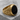 Masonic Compass Onyx Ring, gold vermeil, product photo on stone surface