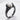 Pearl Claw Ring in black rhodium plated finish, angled product photo