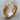 Twisted Rope Ring, gold vermeil finish, tabletop view