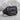 Last Supper Cross Ring, black rhodium, angled view on stone