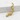 Japanese Dragon Cuff Earring, gold vermeil, product photo on stone