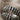 Shark Jaw Teeth Ring, oxidized, close-up view of teeth details