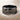 Pisces Constellation Ring, black rhodium, product photo on fabric