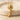 Playing Cat and Ghost Pendant, gold vermeil, front view