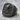 Hellfire Club Dice Signet Ring, black rhodium plated, angled side view