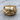 Lovers Embrace Ring, gold vermeil, front view