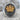 Imperial King Crown Signet Ring, two color, front view on stone