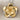 Plumeria Flower Pendant in two-tone finish, product photo on fabric