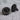Capricorn Memento Mori Cufflink, black rhodium, product photo