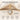 Floral Halo Pendant, gold vermeil, size chart and stone details