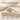 Hexagon Blue Topaz Leaf Ring, gold vermeil, size chart and gemstone details