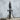 Gothic Skull Dagger Pendant, black rhodium, angled product photo