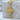 Sacred Heart Crucifix Pendant, gold vermeil, angled product photo