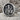 Saint Benedict Rule Ring, oxidized, front angled view on stone