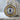 Nazar Sunburst Frame Pendant, two-tone finish, product photo