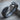 Huginn Muninn Feather Bracelet, black rhodium plated, angled product photo