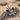 Fleur De Lis Crest Ring in oxidized silver, close-up of center crest