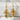 Vanitas Candle Holder Earring, gold vermeil product photo