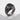 Reaper Onyx Cowl Ring, black rhodium plated finish product photo