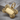 Acanthus Bone ID Accessory, gold vermeil, front view product photo